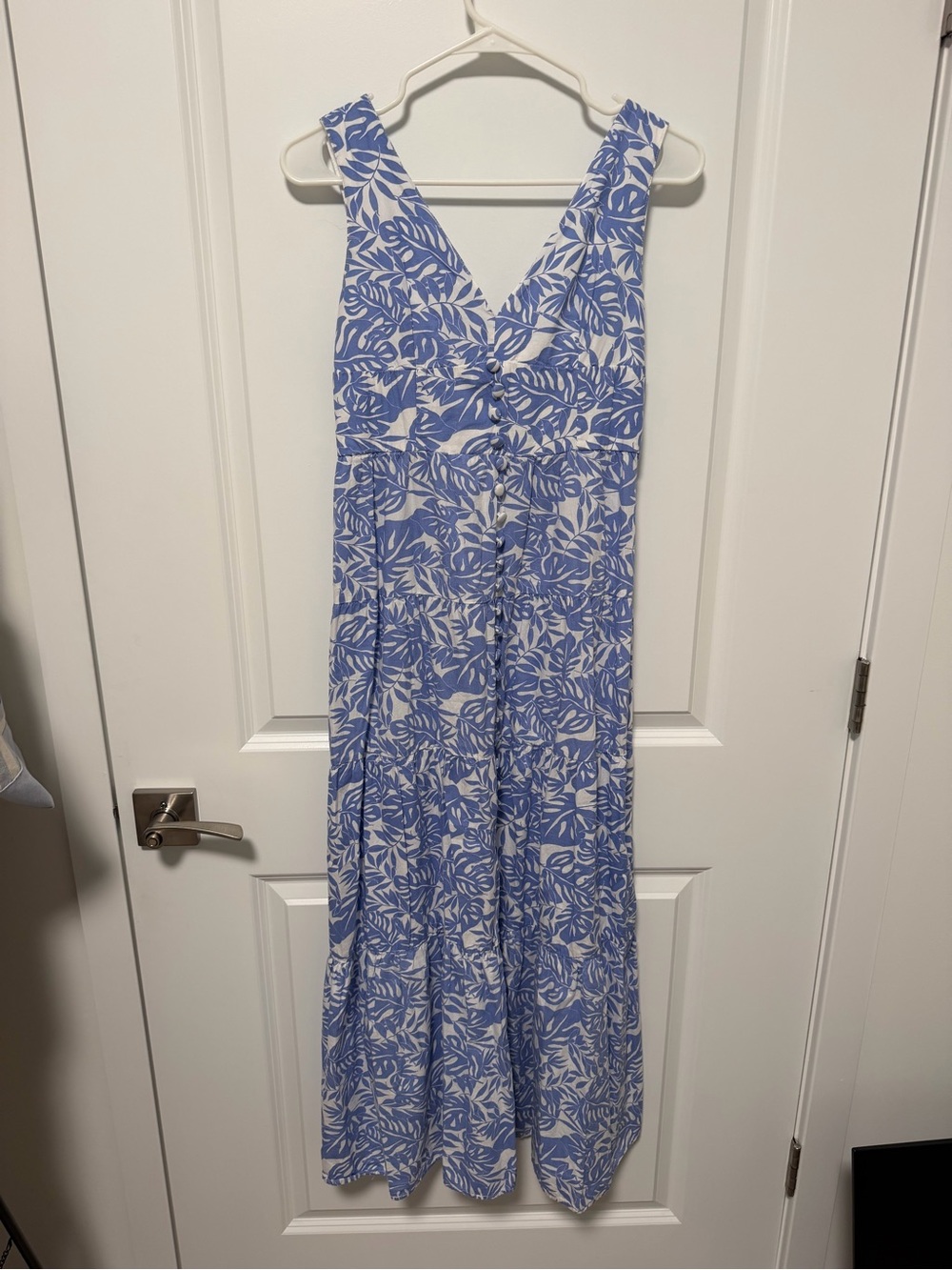 Jessica Simpson Blue & White Dress
